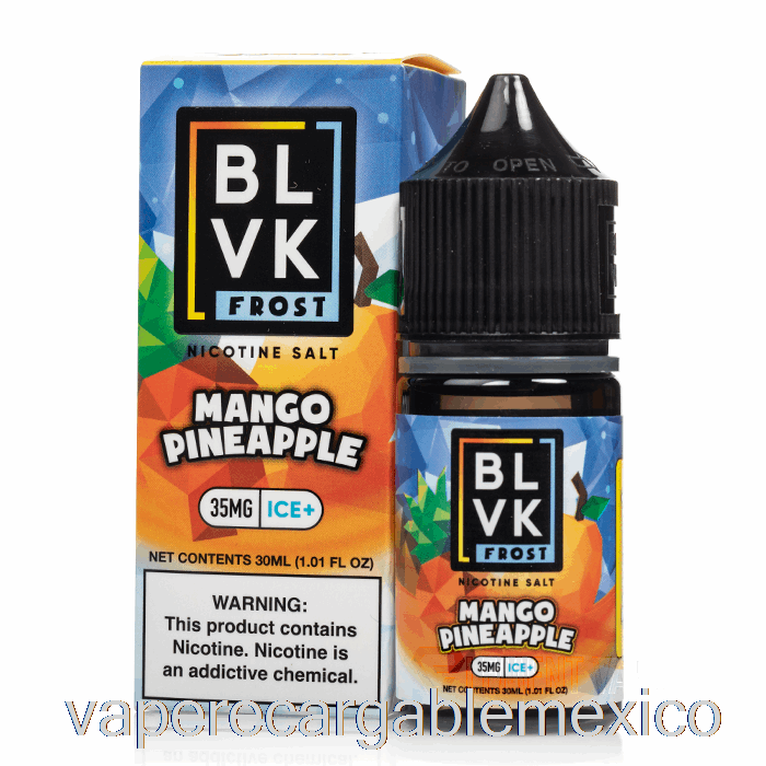 Vape Recargable Mango Piña - Blvk Frost Sales - 30ml 35mg